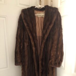 Robert Detroit mink fur coat
